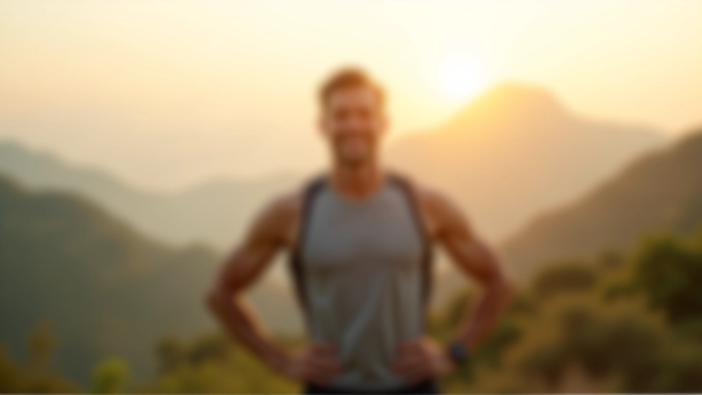 Person in empowered, confident pose in bright space